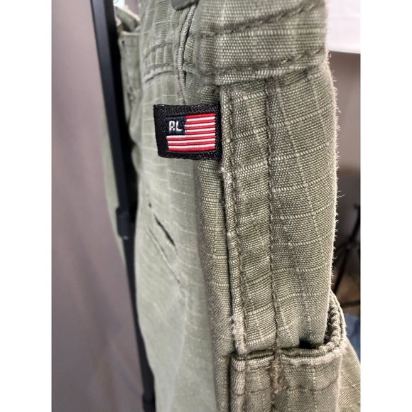 Polo Jeans Co Ralph Lauren Olive Green Cargo Skirt Women's Size 6 - Picture 3 of 7